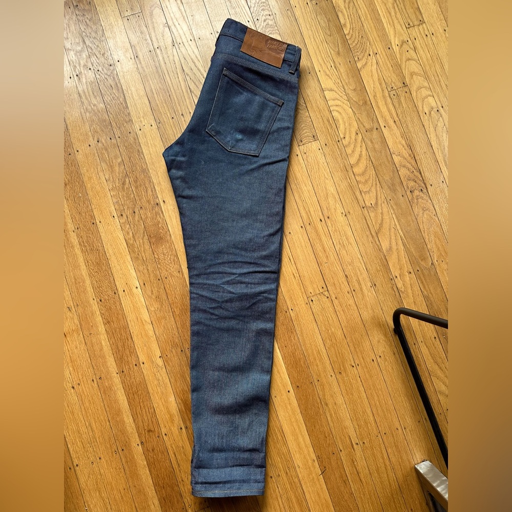 Naked & Famous - Natural Indigo Selvedge - Sz 33 Super Guy